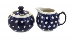 Stars Cream & Sugar Set