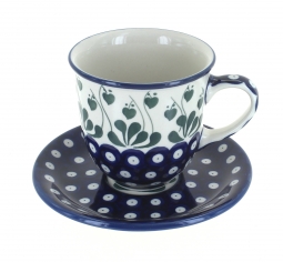 Alyce Coffee Mug & Saucer