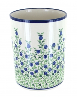 Porcelain Vine Utensil Jar