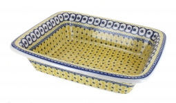 Saffron Small Rectangular Baker