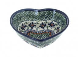 Mosaic Flower Small Heart Bowl