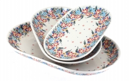 Tara 3 Piece Oval Server Set