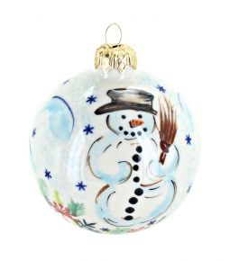 Little Snowman Large Christmas Ball