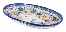 Apple Blossom Oval Platter