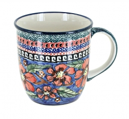 Jungle Flower Plain Coffee Mug