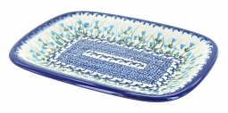 Misty Small Rectangular Serving Platter