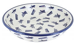 Zoe Large Shallow Serving Bowl