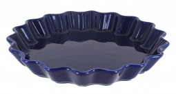 Cobalt Quiche Dish