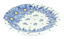 Blue Starflower Dinner Plate