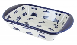 Zoe Large Rectangular Baker with Handles