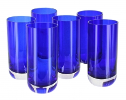 Cobalt Water Glass - Set of 6