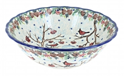 Little Snowman Large Serving Bowl