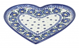 Spring Blossom Large Heart Plate