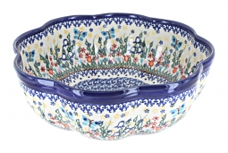 Garden of Eden Large Scallop Bowl