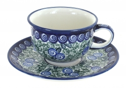 Seaside Swirl Cup & Saucer