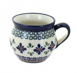 Mosaic Flower Medium Bell Shape Mug