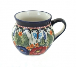 Floral Butterfly Small Bell Shape Mug