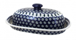 Peacock Bread Container