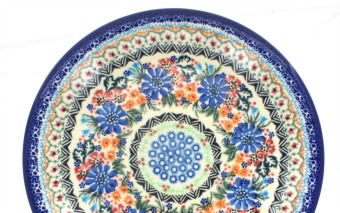 Blue Rose Polish Pottery  Signature Series - Unikat