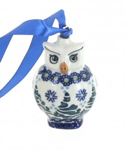 Festive Fir Owl Ornament