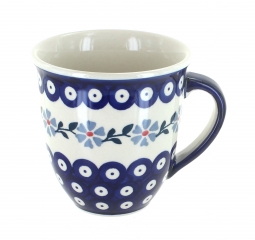 Blue Violet Breakfast Mug