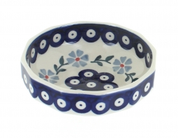 Blue Violet Small Angular Bowl