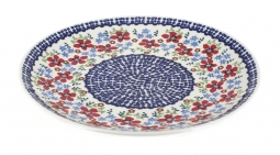 Red Poppy Dinner Plate