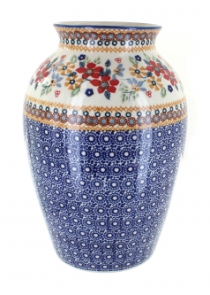 Red Daisy Large Vase