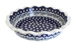 Blue Violet Pie Plate