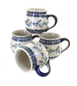 Tulip 4 Piece Bubble Mug Set