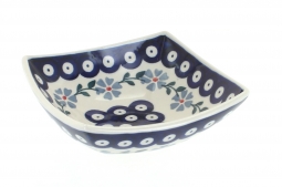 Blue Violet Small Square Bowl